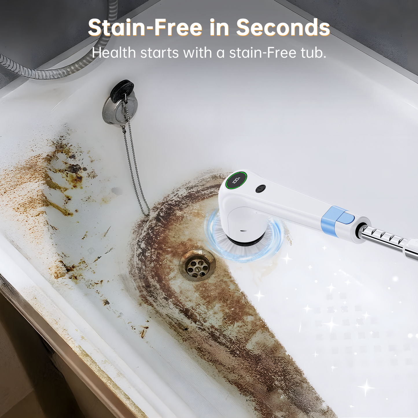 PUFTEM Electric Spin Scrubber