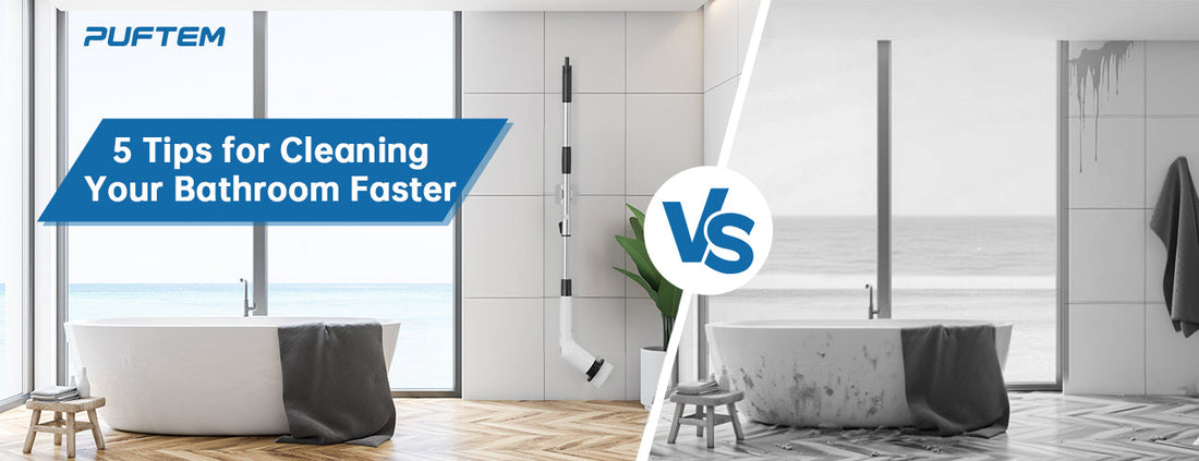 5 Tips for Cleaning Your Bathroom Faster (Without Sacrificing Quality)