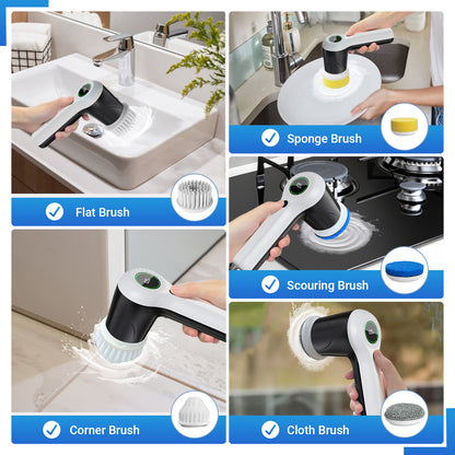 PUFTEM Electric Spin Scrubber